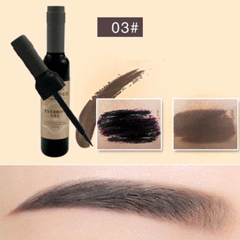 Отслаивающийся гель для татуировки бровей, черный кофе, серый, красное вино, гель для татуировки для бровей, водостойкий отшелушивающий гель для татуировки бровей, краска для бровей