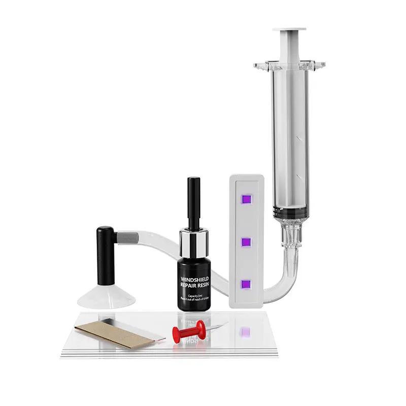 Новый инструмент для ремонта трещин на лобовом стекле автомобиля, клей для ремонта окон автомобиля, клей для отверждения стекла, восстановление царапин и трещин на стекле автомобиля, инструменты для автомобиля