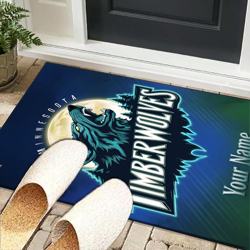 Custom NameMinnesota Logo Carpet, Indoor Rug, Chair Rug, Living Rooms, Doormat Made From Polyester Home Decor Birthday Christmas Gifts