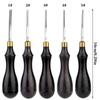 Professional Leather Edge Bevelers Wooden Handle Leather Edge Beveler  Belt Makers