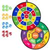 20 Balls Children Throw Sticky Ball Dartboard Boards Target Ball Kids Toys Set Indoor Sports Sucker Ball Game Family Sport Party