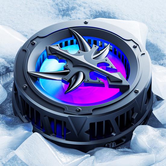 Удобный вентилятор охлаждения телефона Увеличенная площадь охлаждения Компактное быстрое охлаждение