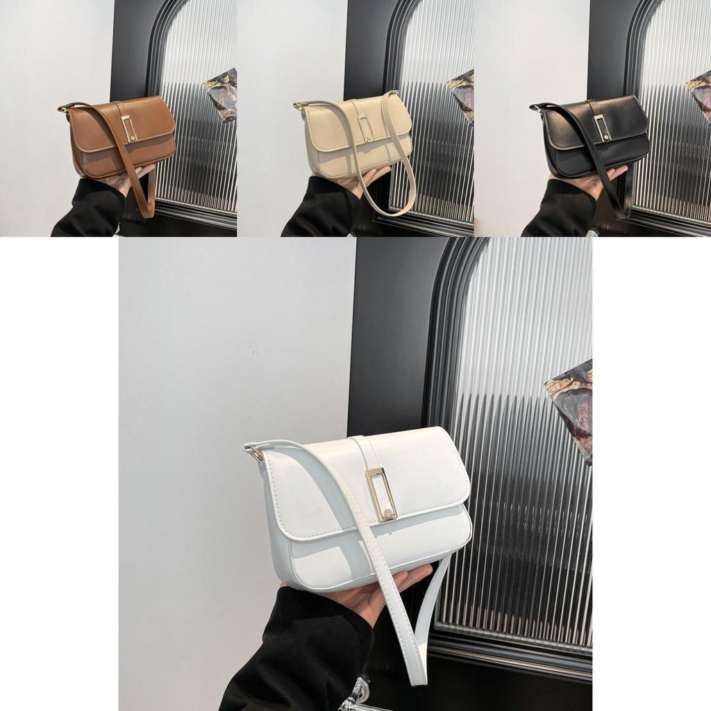 Шикарная современная женская сумка через плечо из ПУ с уникальным французским дизайном и универсальными цветами