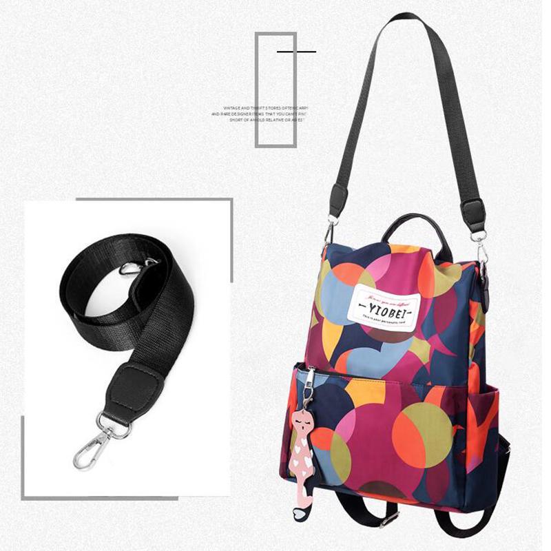 Новый оксфордский женский рюкзак, многофункциональный водонепроницаемый противоугонный рюкзак для дорожной сумки