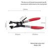 1/9pcs Auto Pliers Removal Tools for Water Pipe Hose Flat Band Ring Tube Clamps Repair Kit Motorcycle Truck Trailer