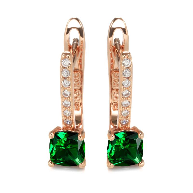 Необычные серьги-капли для женщин, серьги принцессы черного, красного, синего цвета с многоцветным камнем и цирконием, модные серьги золотого цвета для помолвки, свадебные модные украшения