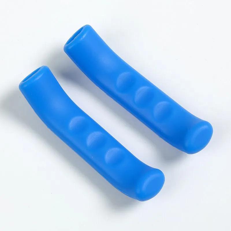 Bicycle Brake Lever Silicone Covers Soft Rubber Protective Sleeve for Bike Brake Handles Durable Grip Enhancer Set of 2