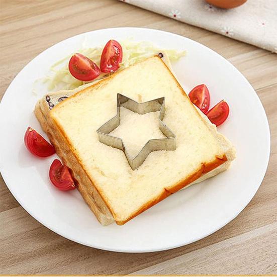 4Pcs Korean Sugar Candy Making Tools Stainless Steel Cookie Cutter Set Squid