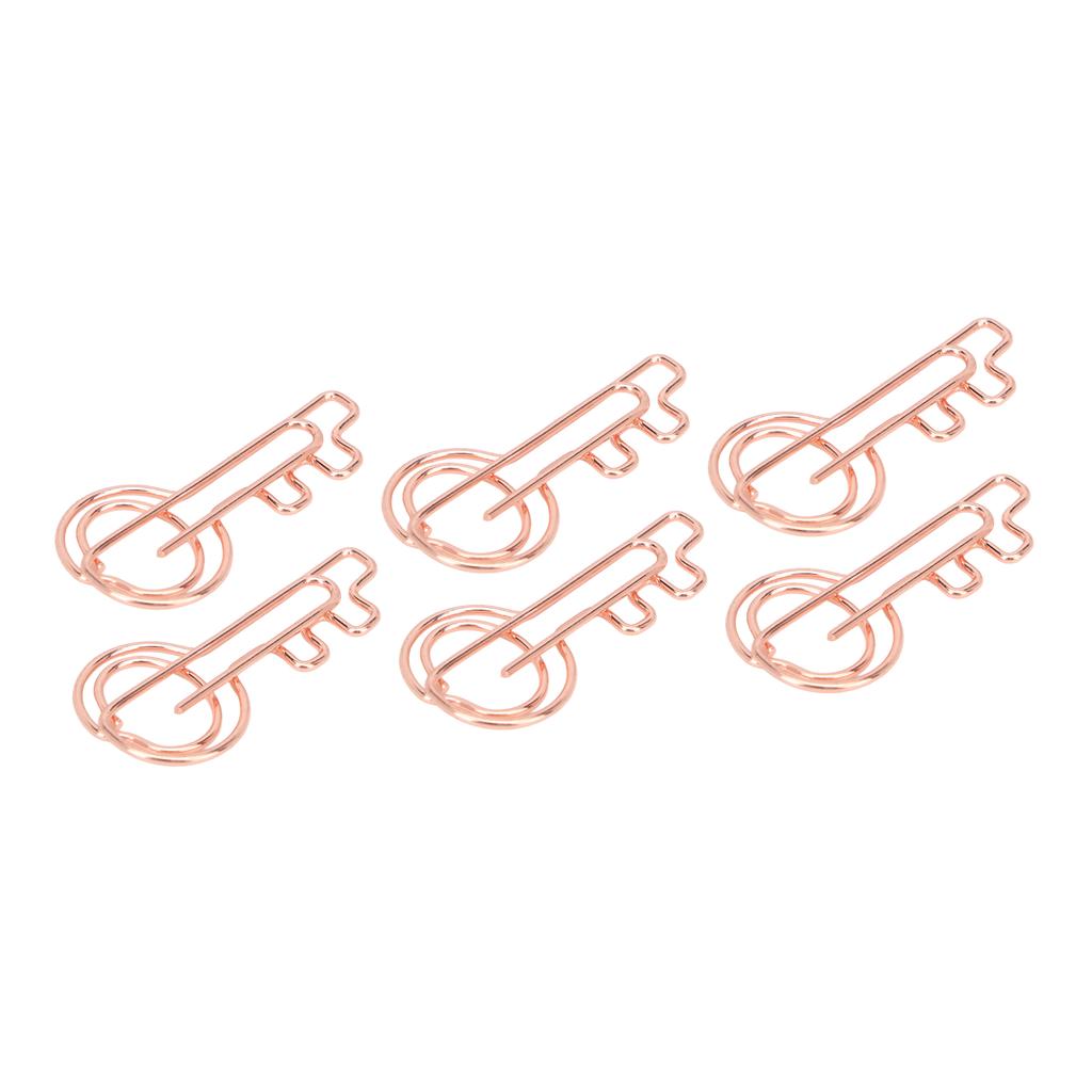 100 шт. скрепки металлические золотистого цвета Urheen Design скрепки для офиса и школы