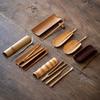 Natural Bamboo Tea Scoop Handmade Tea Needle Durable Tea Accessories Set  office