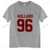 Tom Holland Tshirt Dutch Unisexs Tshirt Summer New Round Neck Harajuku Street Unisexs Clothing Shortsleeved Printed Tshirt