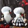 Christmas Decorations Creative Dwarf Chef Doll Festival Plush Doll Chef's Day Faceless Doll