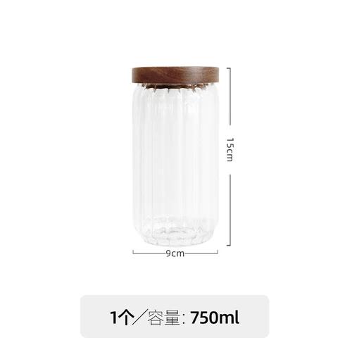 Деревянная крышка органайзер стеклянный герметичный контейнер для хранения на кухне бутылки банка герметичный пищевой контейнер имбирный диспенсер для хлопьев тайники