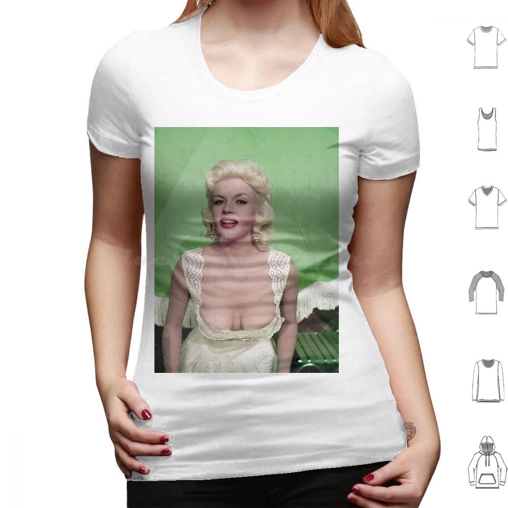 Jayne Mansfield T Shirt 6xl Cotton Cool Tee Jayne Mansfield Actress Movies Film Celebrity Vintage Classic Star Famous Hollywood