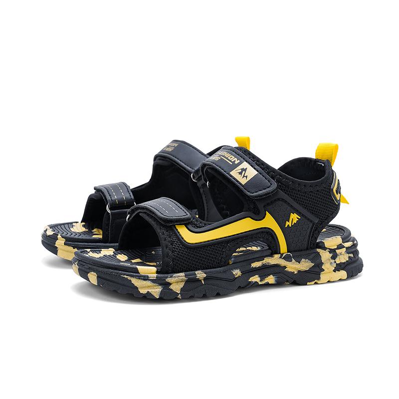 Летние модные сандалии для мальчиков Пляжная обувь Тапочки Спортивная обувь для подиума Обувь для активного отдыха на реке