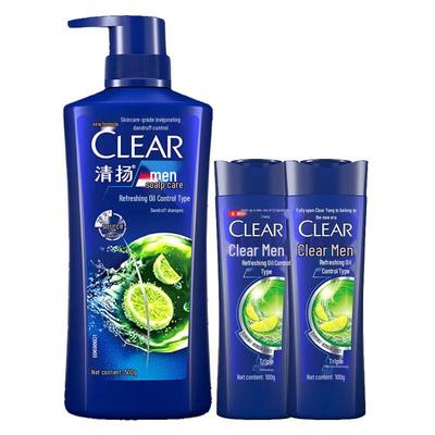 Шампунь против перхоти Clear Men Освежающий контроль жирности