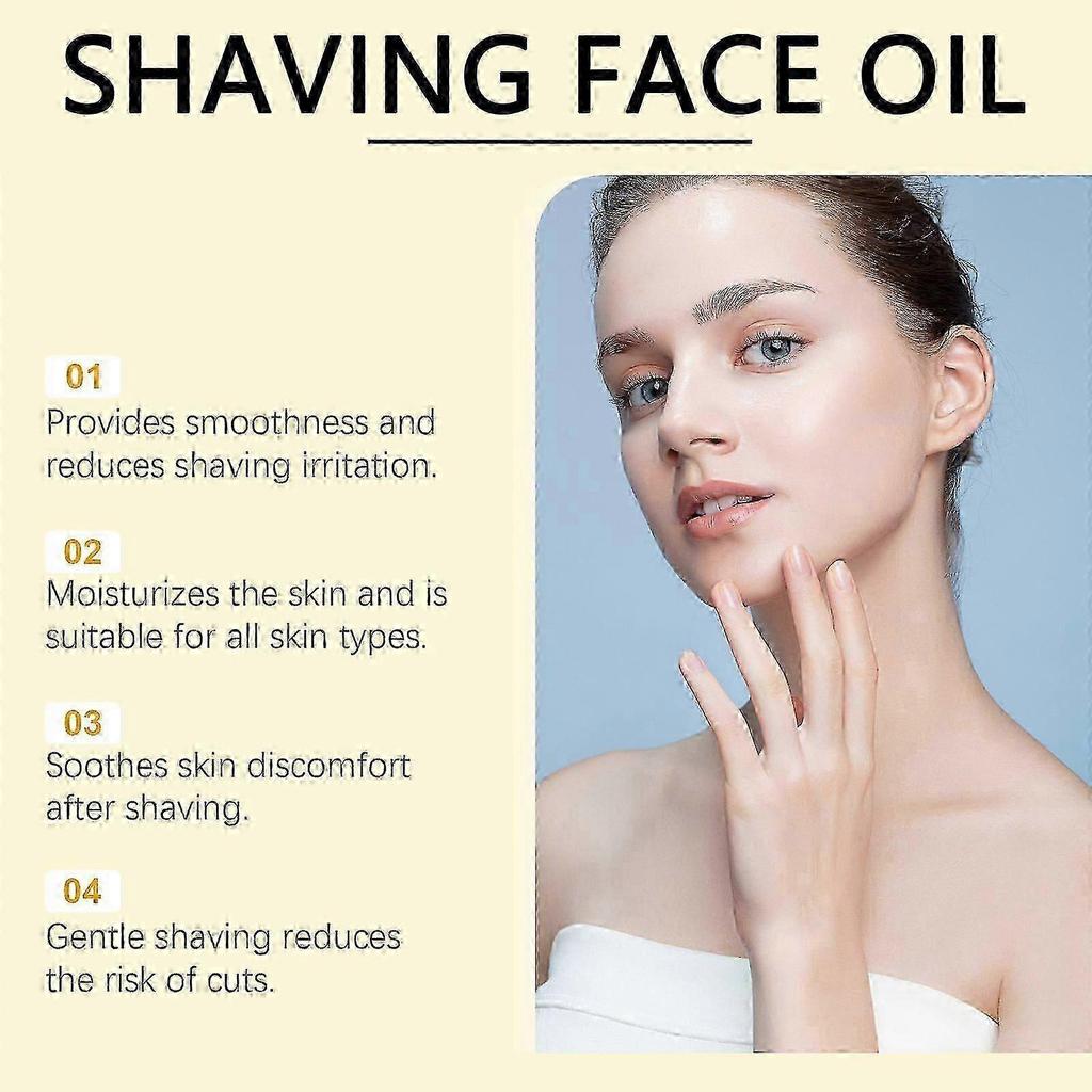 versatile nourishing shaving oil contains mineral oil, olive oil