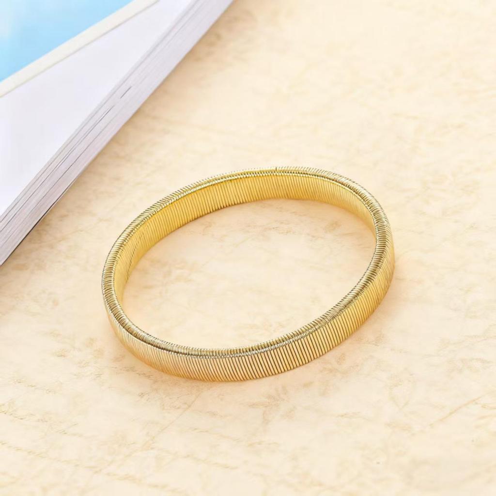 Европейский и американский мужской эластичный металлический браслет (Весенний дизайн) - Минимальный заказ: 200 шт.