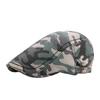 Autumn New Men'S Youth Washed Cotton Camouflage Hat Jungle Cap Riding Mountain Climbing Sun Protection Beret