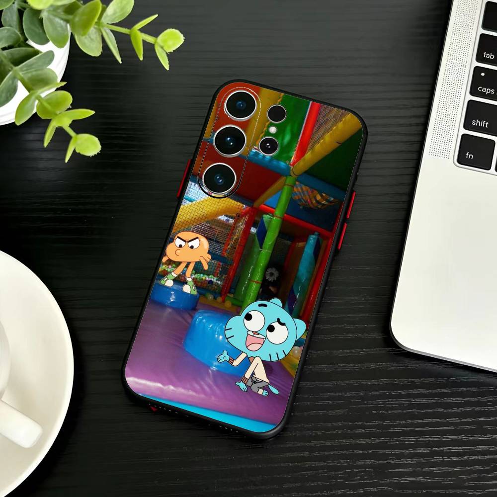 Чехол для телефона J-Gumball и Darwin для Samsung S26,S25,S24,S23,S22,S21,S20,Ultra,Plus,FE Черный Мягкий Чехол