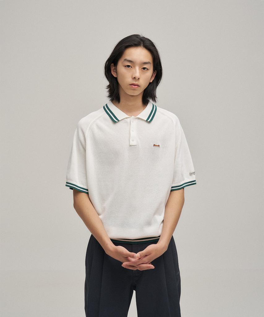 LE TIGRE Tennis Polo Knit (Off White)