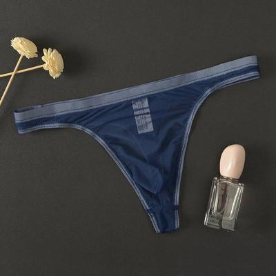Стринги Tangas Mesh Мужское нижнее белье Сексуальные дышащие стринги с Т-образной спинкой Трусы Sezy Белье Стринги