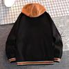 Fake Two Jackets Мужское пальто весна и осень Модный бренд мужской ветрозащитный топ с капюшоном
