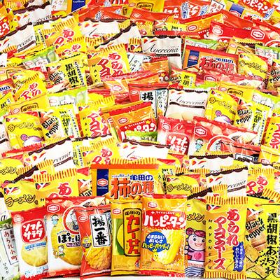 Kameda Seika Yasui Foods Мини-рисовые крекеры, дегустация, сравнение, 11 видов, набор из 100 штук, регистрационный номер, типы 100 [Торговый знак №. 6662120] (11