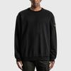 STONE ISLAND FW22 Свитшот мужской свободного кроя однотонный с круглым вырезом черный 771561720-V0029