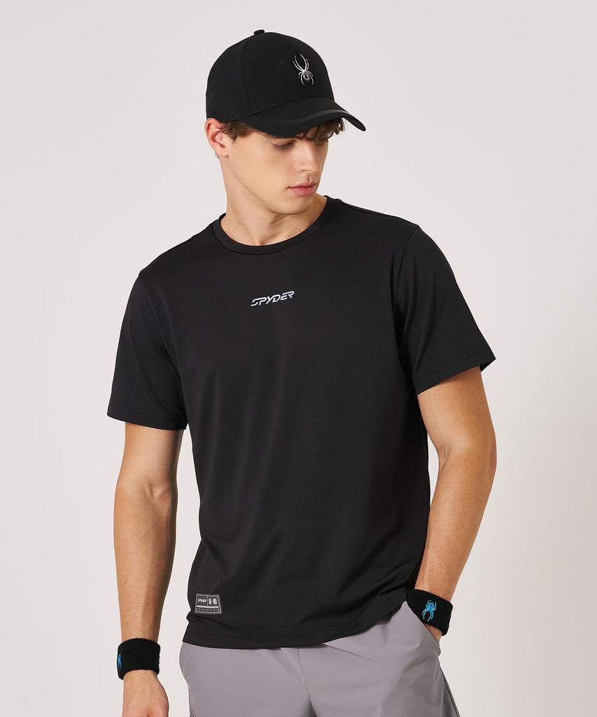 SPYDER Men'S Performance Pique Short Sleeve T-Shirt Spkfcnrs201Mblk