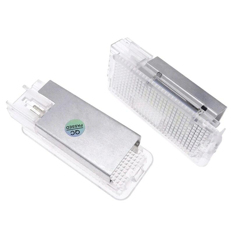 1 пара автомобильных светодиодных внутренних ламп 12 В, светодиодная лампа для перчаточного ящика, лампа багажника для Peugeot 206 207 306 406 307 406 407 607 806 308 3008