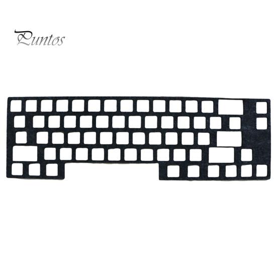 Тихие клавиатуры Демпфирующая пенная прокладка Клавиатурные переключатели Подушечка-глушитель для механической клавиатуры 60/84/87/96/104/660/980