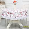 Деревенский стиль Утолщенный ПВХ Экологически чистый пластик Круглая скатерть Водонепроницаемая Маслостойкая Моющаяся скатерть