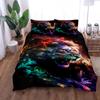 Abstract Space Nebula Duvet Cover Set UK Single Double Queen King US Twin Full King Size Bed Linen Set