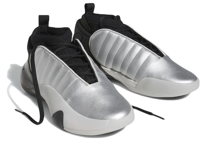 adidas Баскетбольные кроссовки Harden Volume 7 'Серебристый металлик / Черный' HQ3424
