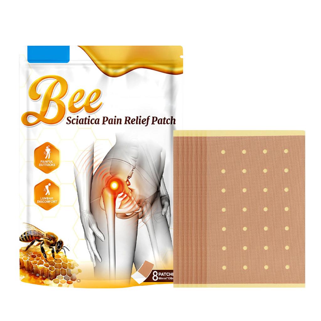 Plaster Application Of Bee Sciatic Patch Alleviates Sciatic Nerve Discomfort