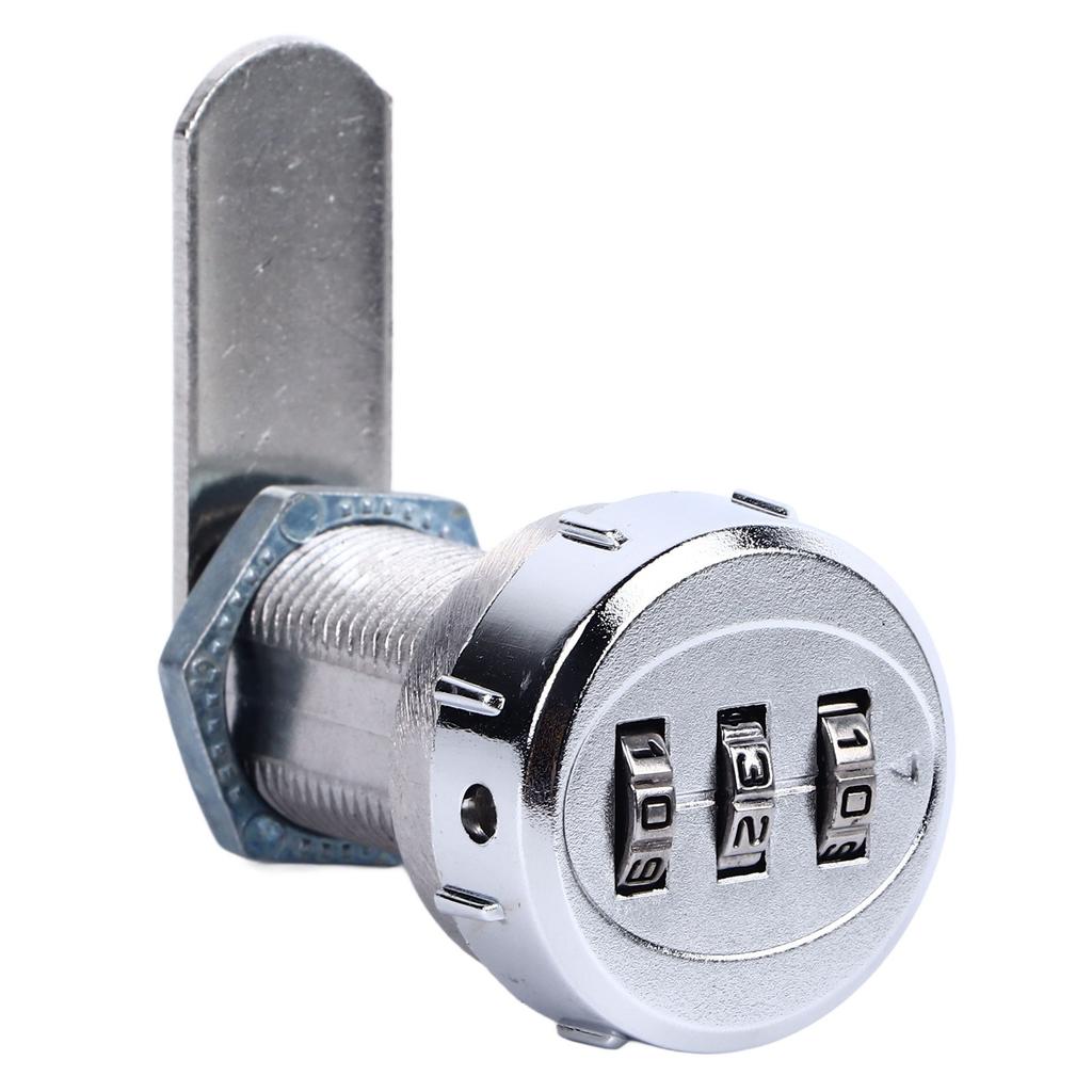 Combination Cabinet Cam Lock Mini 3 Digit Password Mechanical Cabinet Lock for Drawer Mailbox