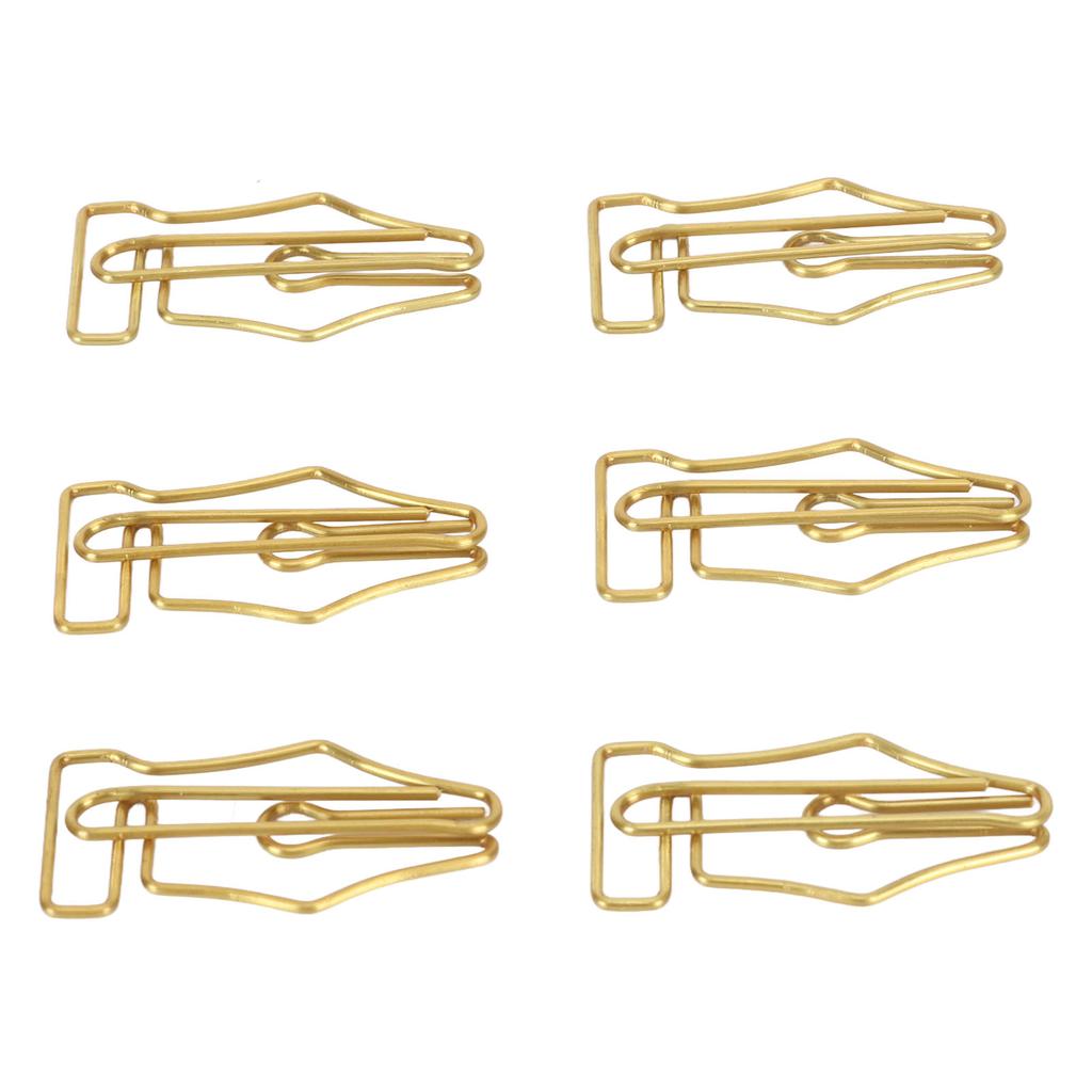 100 шт. необычных скрепок, больших, покрытых пластиком, многоцелевых, в форме ручки, для домашнего хозяйства