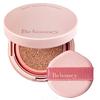 Bee Bouncy 10g Flush Cushion Foundation Time Saving Stain Wrinkles Dullness Coverage Beautiful Skin Cushion Foundation UV Protection Pink [Bizuki