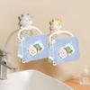 Aki ra ki. Kitchen cloth wiping cleaning absorbent quick-drying stain removal lucky cat pattern Japanese style blue blue.