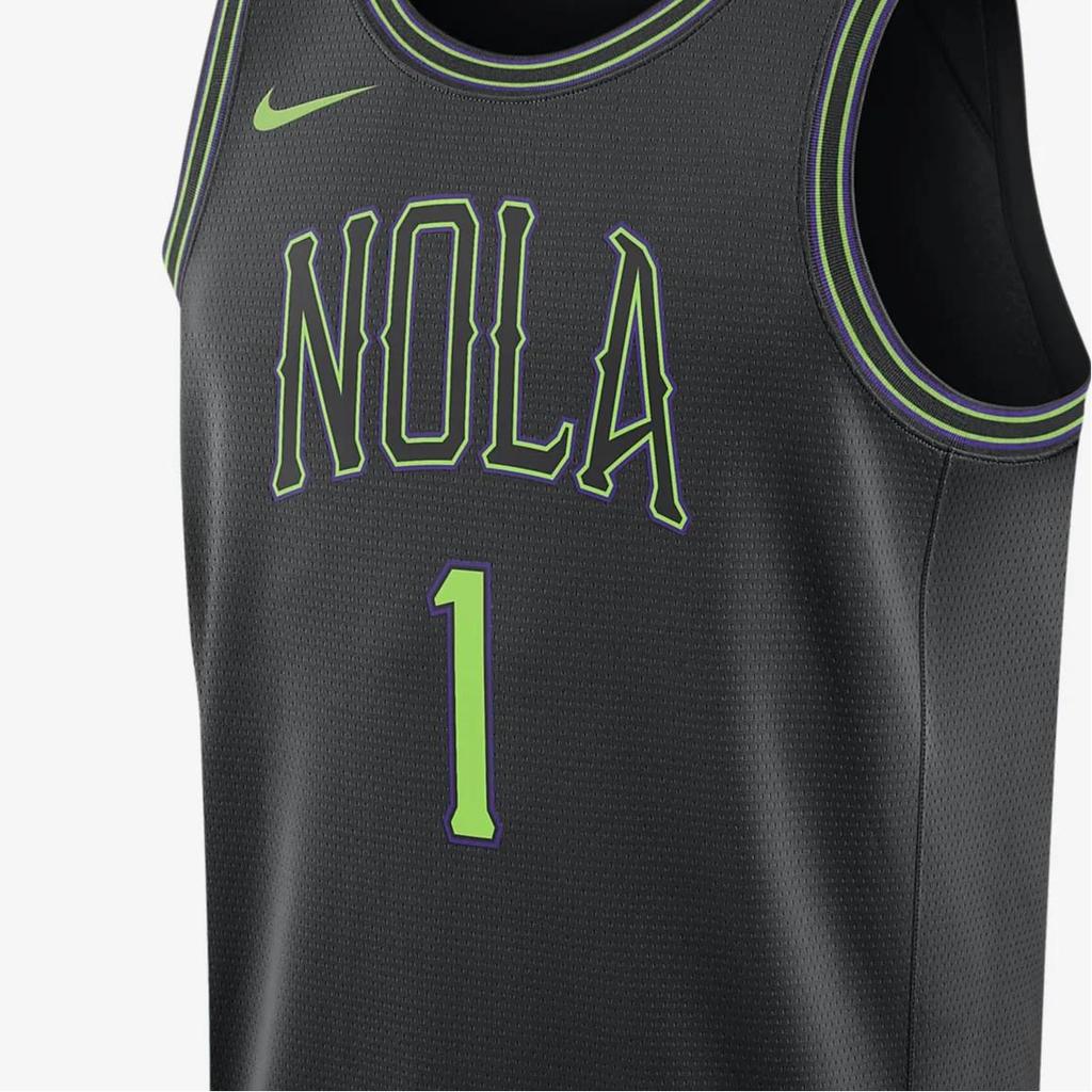 Nike Zion Williamson New Orleans Pelican City Edition 2023 / 24 Men's Nike Dri FIT Nba Swingman Jersey (Unisex) Basketball Jerseys DX8511 012