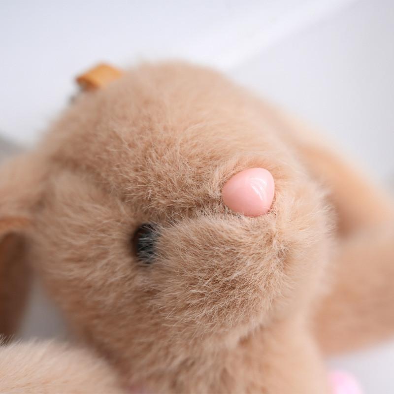 Очаровательный плюшевый брелок-кролик, милая кукла-кролик, свадебный сувенир, мягкая игрушка, аксессуар