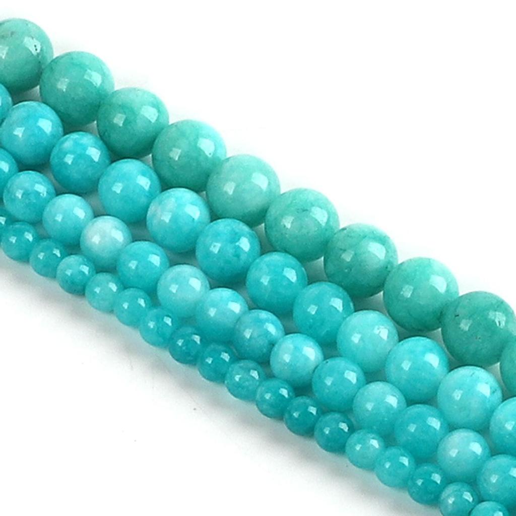 Круглые свободные бусины из камня с натуральной глазурью и бирюзой длиной 15 дюймов для изготовления ювелирных изделий