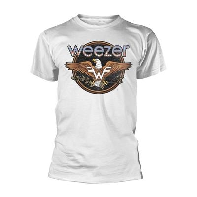 Белая футболка Weezer 'Eagle' - НОВАЯ