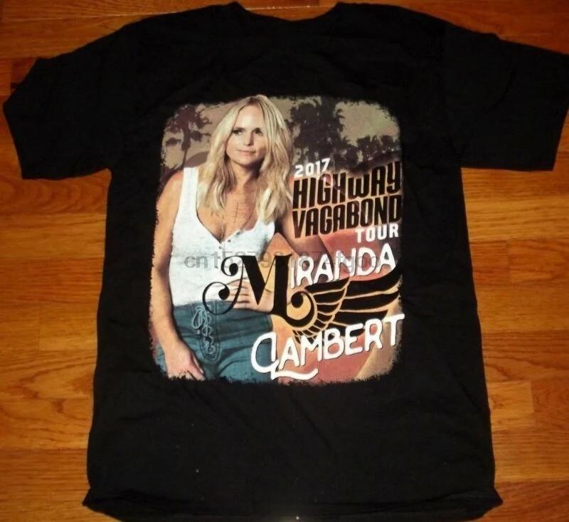Hot Miranda Lambert Country Music Black Short Sleeve TShirt TT304 Unisex T-Shirt