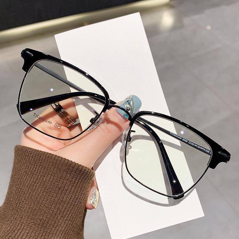 Брендовые Дизайнерские Очки для Зрения с Защитой от Синего Света, Очки для Миопии, Фотохромные, от 0 до -600, для Мужчин и Женщин
