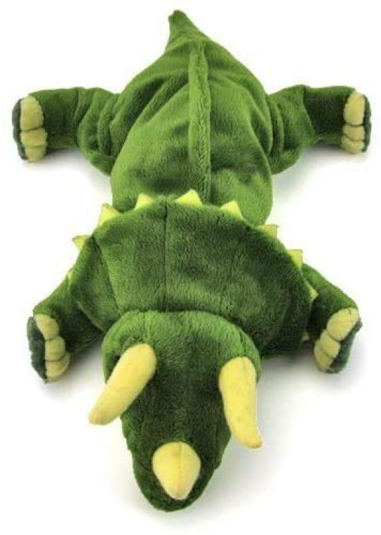 Калората Трицератопс Плюшевая игрушка Реалистичная игрушка динозавра Кукла Подарок Презент День рождения Рождественский подарок (Серия Nestling/Мягкое прикосновение) (Дважды проверено) /