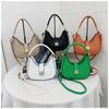 2023 New Fashion Shoulder Bag Casual Crossbody Bag Simple Chic Handbag Street Style Trendy Crescent Bag