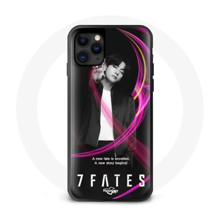 Case for Iphone 11 Pro Max Bangtan Sonyeondan 7 Fates Chakho with BTS V Concept Photo