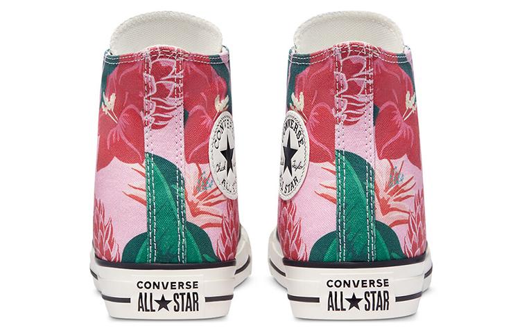 Кеды Converse Chuck Taylor All Star High 'Сцена в джунглях - Розовый цветочный принт' 171077C